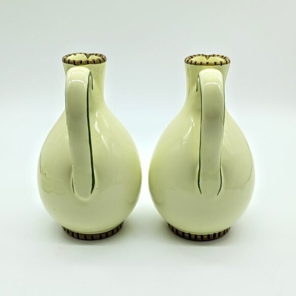 Sberna Deruta Italy Olive Oil & Vinegar Ceramic Serving Set - Picture 4 of 9